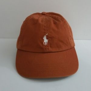 1 new Orange Polo By ralph Lauren Men Baseball cap